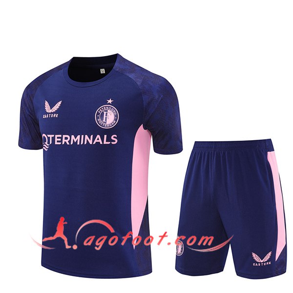 Ensemble Training T-Shirts Feyenoord Pourpre/Rose 2025/2026