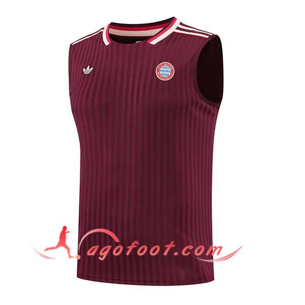 Training Debardeurs Bayern Munich Rouge/Blanc 2025/2026