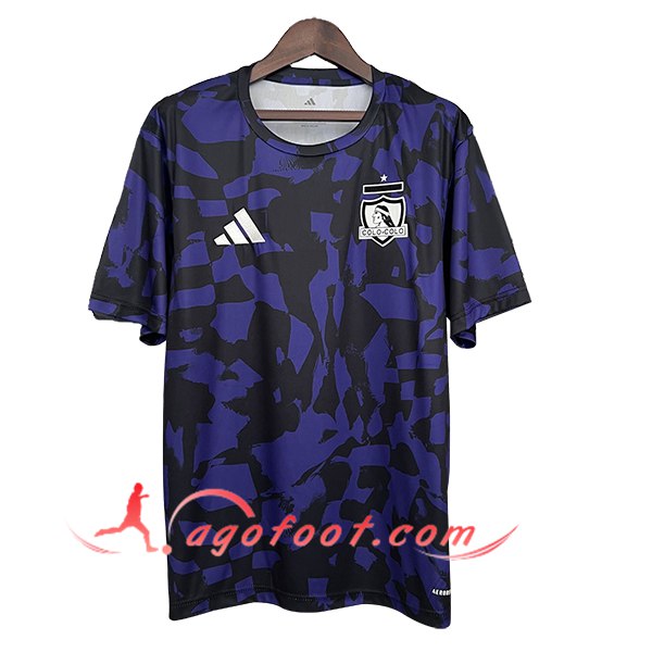 Training T-Shirts Colo-Colo Pourpre/Noir 2025/2026