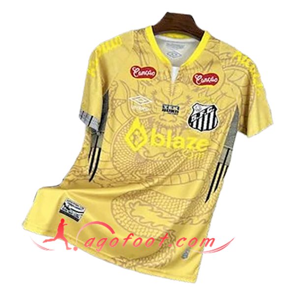 Training T-Shirts Santos Jaune 2025/2026