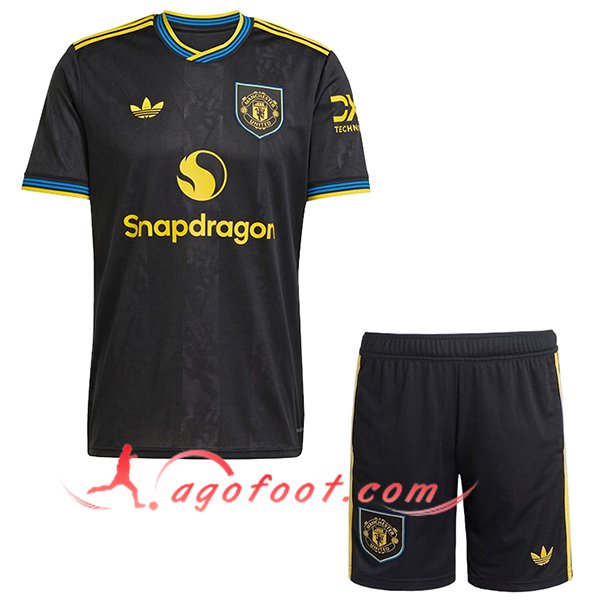 Ensemble Maillot Manchester United Third + Short 2025/2026