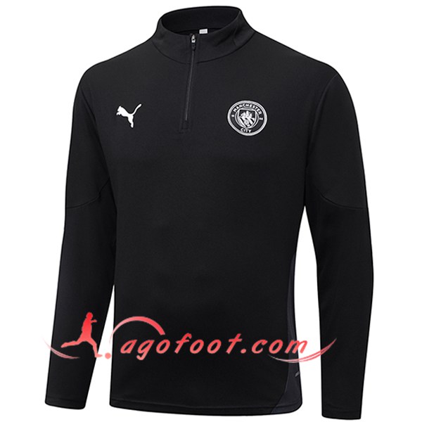 Sweatshirt Training Manchester City Noir 2025/2026