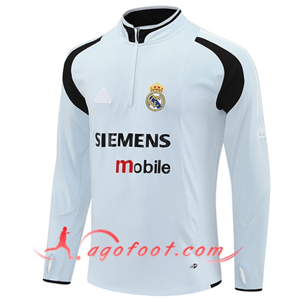Sweatshirt Training Real Madrid Gris Clair 2025/2026