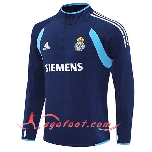 Sweatshirt Training Real Madrid Bleu Royal 2025/2026 -03