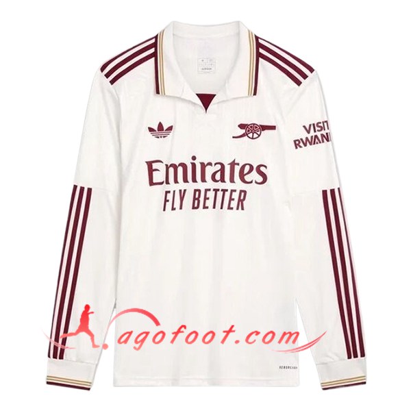 Nouveau Maillot de Foot Arsenal Third Manches Longues 2025/2026