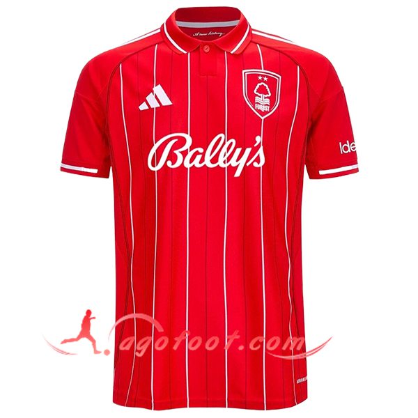 Nouveau Maillot de Foot Nottingham Forest Domicile 2025/2026