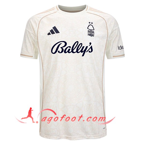 Nouveau Maillot de Foot Nottingham Forest Exterieur 2025/2026