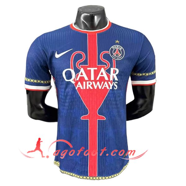 Maillot de Foot PSG Champions Special Edition Bleu 2025/2026