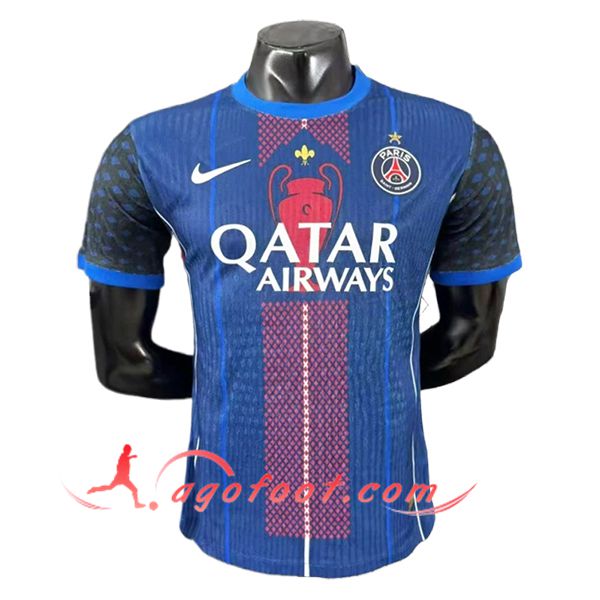 Maillot de Foot PSG Champions Special Edition Bleu 2025/2026