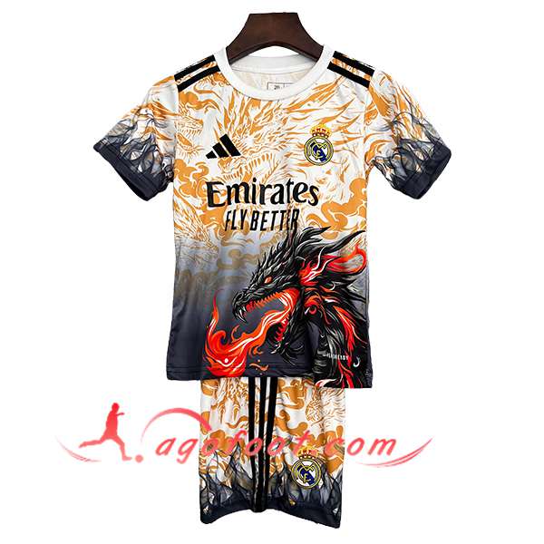 Maillot de Foot Real Madrid Enfant Special Edition Orange 2025/2026