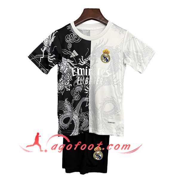 Maillot de Foot Real Madrid Enfant Special Edition Noir/Blanc 2025/2026