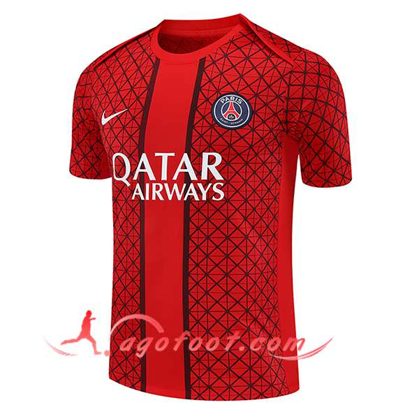Training T-Shirts PSG Rouge 2025/2026 -02