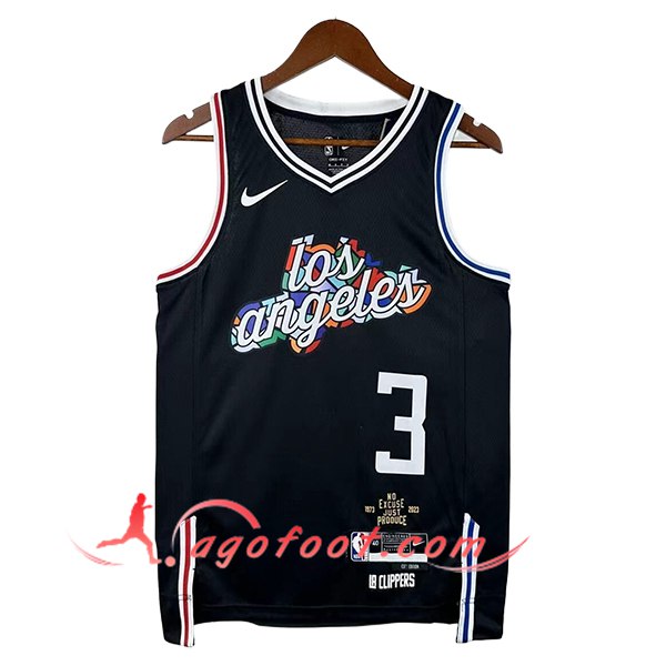 Maillot Los Angeles Clippers (PAUL #3) 2025/26 Noir