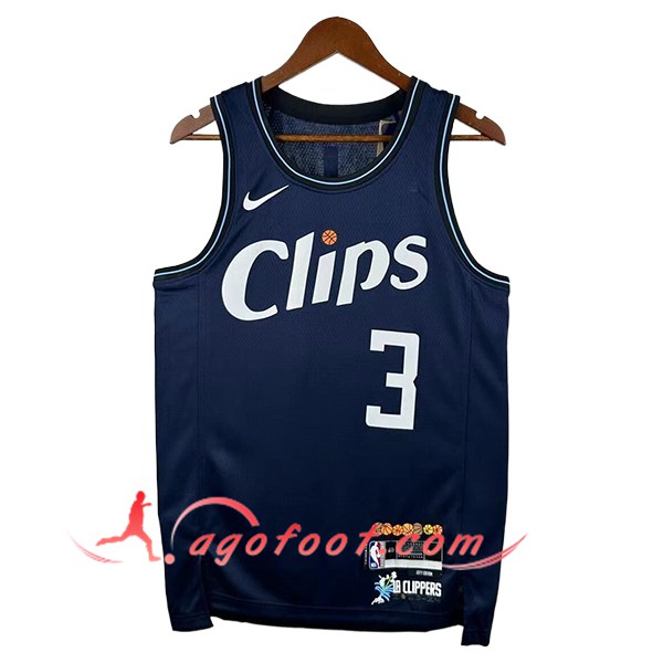Maillot Los Angeles Clippers (PAUL #3) 2025/26 Bleu Foncé