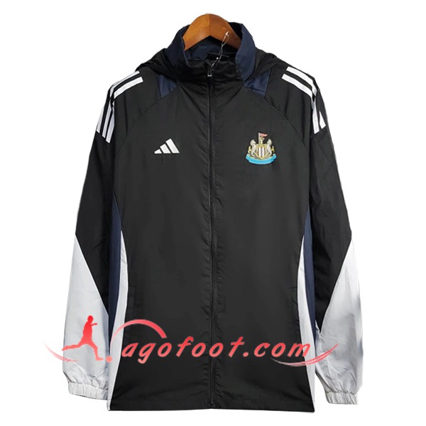 Coupe-Vent Newcastle United Noir/Blanc 2025/2026
