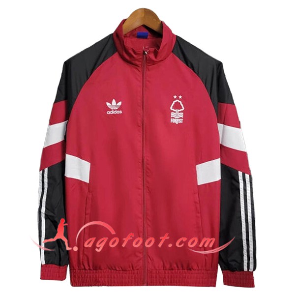 Coupe-Vent Nottingham Forest Rouge/Noir/Blanc 2025/2026