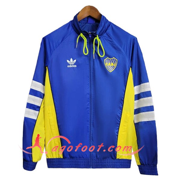 Coupe-Vent Boca Juniors Bleu/Jaune/Blanc 2025/2026