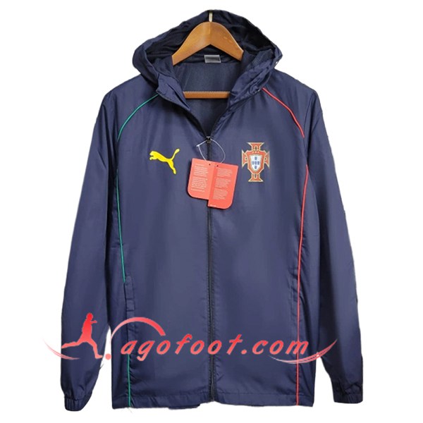 Coupe-Vent Portugal Bleu Foncé 2025/2026