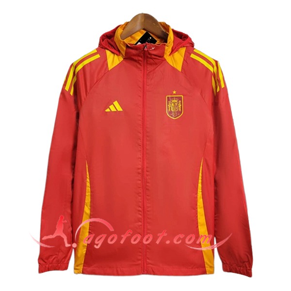 Coupe-Vent Espagne Rouge/Jaune 2025/2026