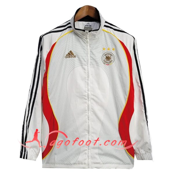 Coupe-Vent Allemagne Blanc/Noir/Rouge 2025/2026