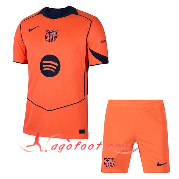 Ensemble Maillot FC Barcelone Third + Short 2025/2026