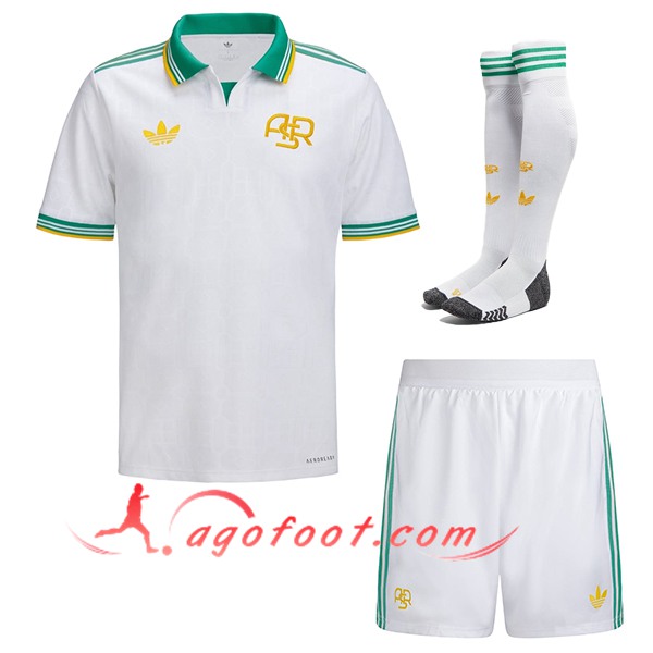 Ensemble Maillot AS Rome Third (Short + Chaussettes) 2025/2026