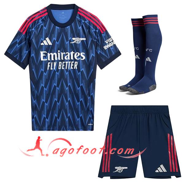 Ensemble Maillot Arsenal Exterieur (Short + Chaussettes) 2025/2026