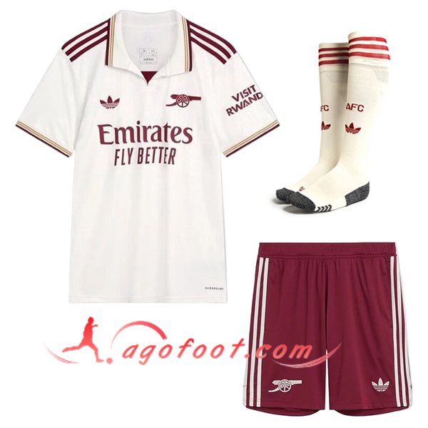 Ensemble Maillot Arsenal Third (Short + Chaussettes) 2025/2026