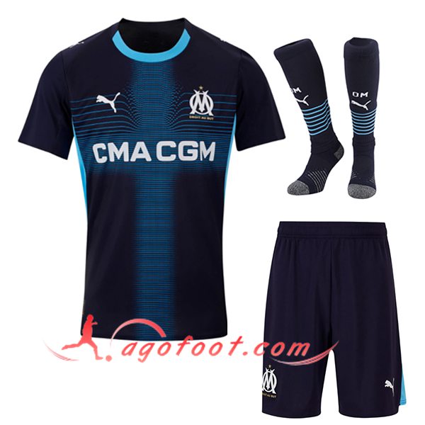 Ensemble Maillot Marseille OM Exterieur (Short + Chaussettes) 2025/2026