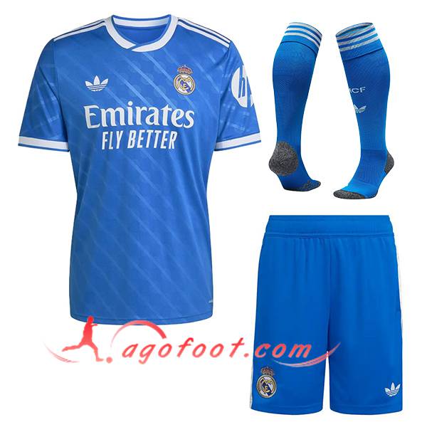Ensemble Maillot Real Madrid Third (Short + Chaussettes) 2025/2026