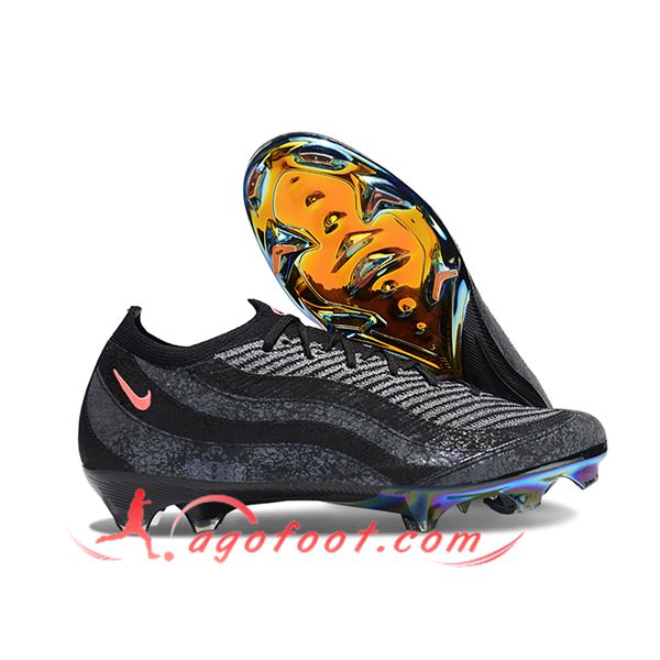 Nike Chaussures de Foot AIR Zoom Mercurial Vapor 16 Elite AIR MAX 95 XXV FG Noir -03