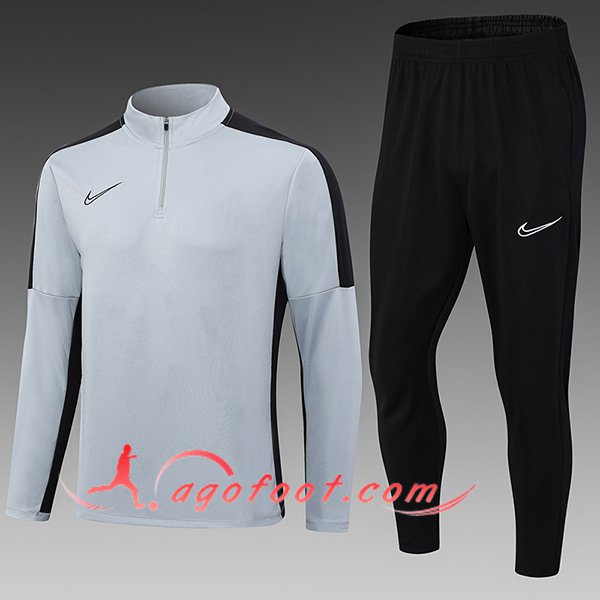 Ensemble Survetement de Foot Nike Enfant Gris/Noir 2025/2026