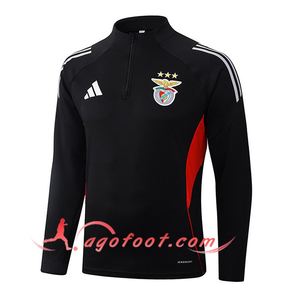 Sweatshirt Training Benfica Noir/Rouge/Blanc 2025/2026