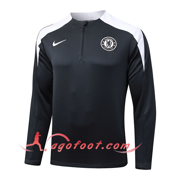 Sweatshirt Training FC Chelsea Gris Foncé 2025/2026