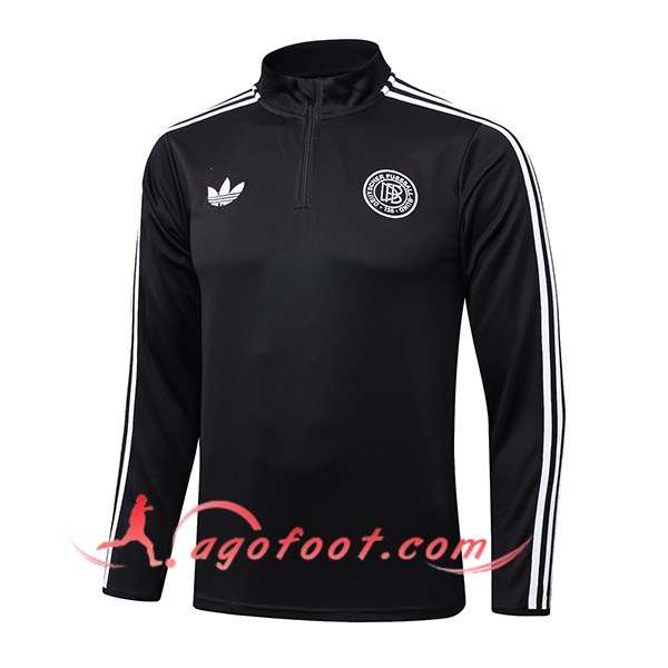 Sweatshirt Training Allemagne Noir/Blanc 2025/2026
