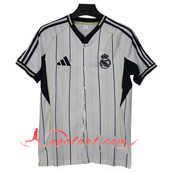 Maillot de Foot Real Madrid Special Edition Blanc/Noir 2025/2026