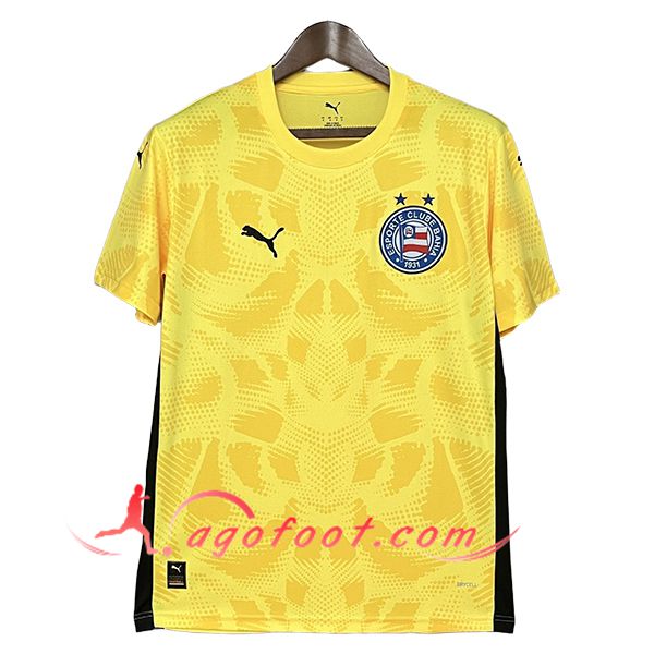 Maillot de Foot EC Bahia Gardien De But Jaune 2025/2026