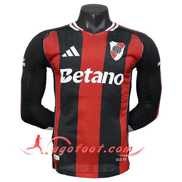 Maillot de Foot River Plate Exterieur Manches Longues 2025/2026