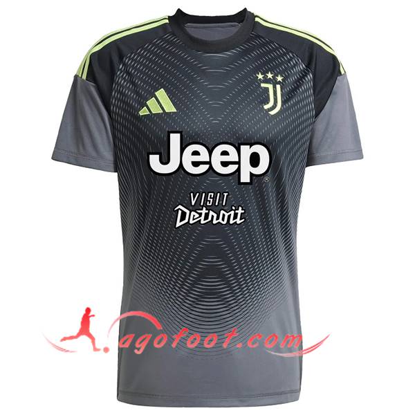 Maillot de Foot Juventus Gardien De But Noir 2025/2026