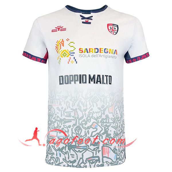 Nouveau Maillot de Foot Cagliari Exterieur 2025/2026