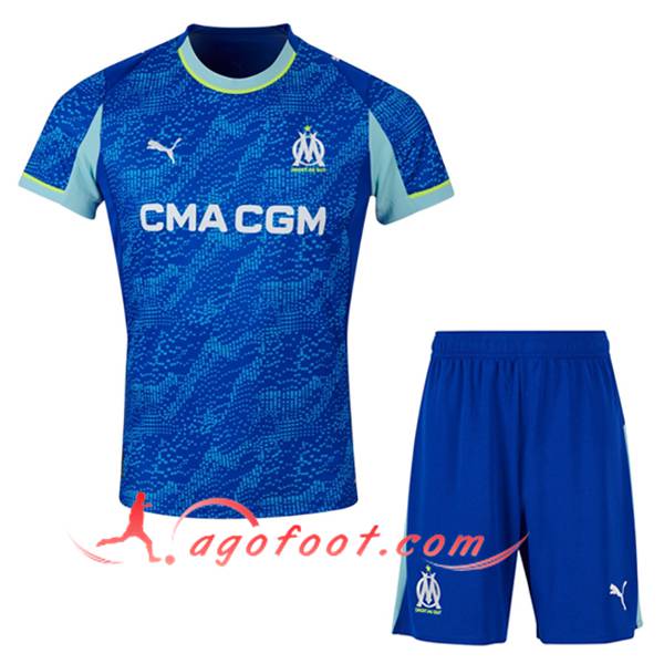 Nouveau Maillot de Foot Marseille OM Enfant Third 2025/2026