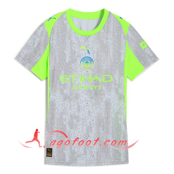 Nouveau Maillot de Foot Manchester City Femme Third 2025/2026