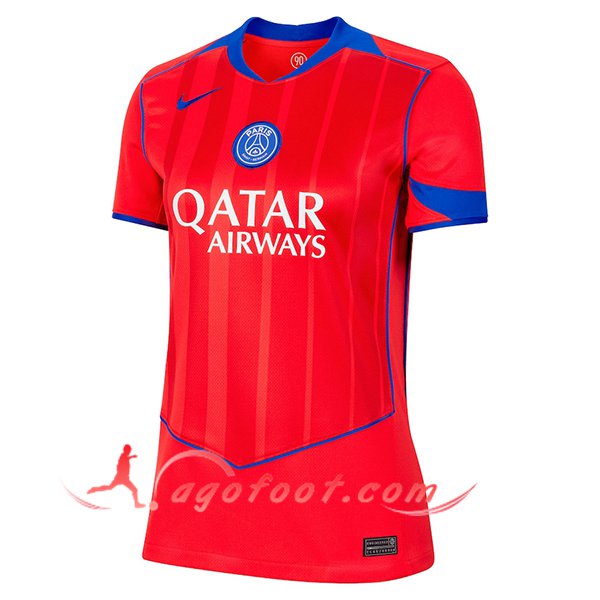 Nouveau Maillot de Foot PSG Femme Third 2025/2026