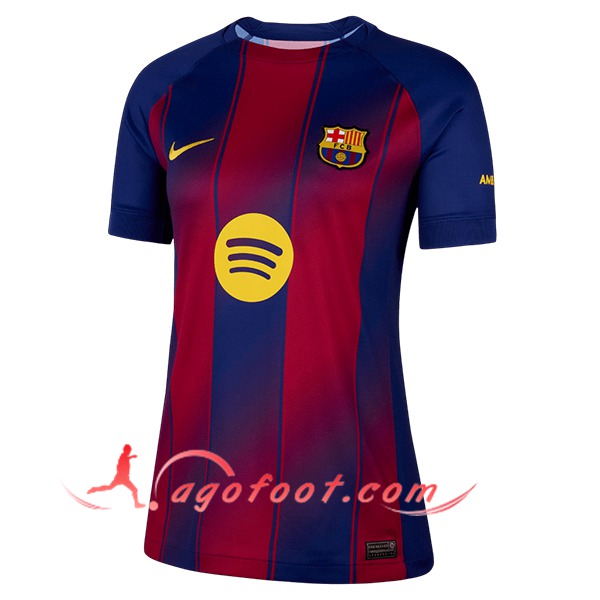 Nouveau Maillot de Foot Barcelone Femme Domicile 2025/2026