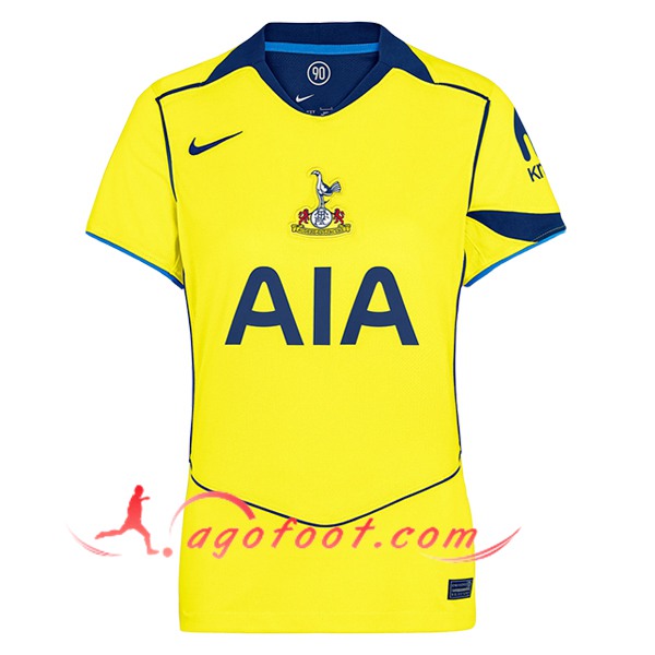 Nouveau Maillot de Foot Tottenham Hotspurs Femme Third 2025/2026