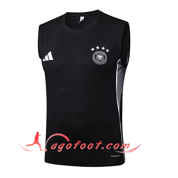 Training Debardeurs Allemagne Noir/Gris 2025/2026