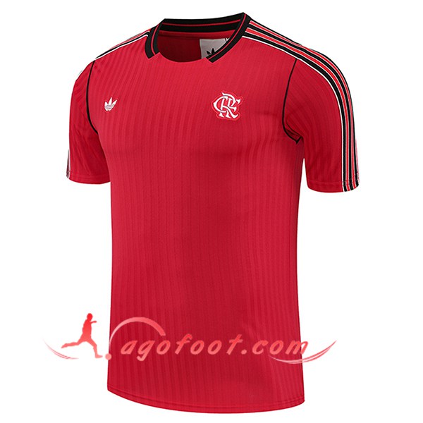Training T-Shirts Flamengo Rouge/Noir 2025/2026 -02