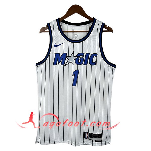 Maillot Orlando Magic (HARDAWAY #1) 2025/26 Blanc/Bleu/Noir