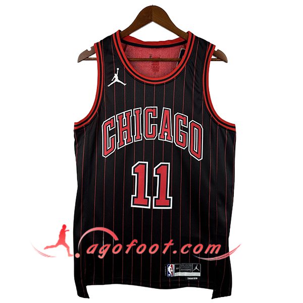 Maillot Chicago Bulls (DEROZAN #11) 2025/26 Noir/Rouge -02