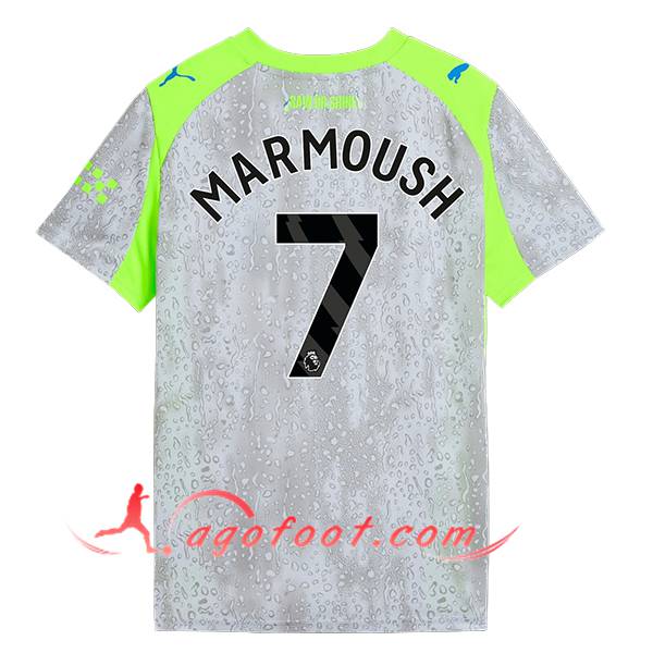 Maillot de Foot Manchester City (MARMOUSH #7) 2025/2026 Third